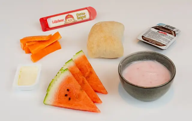 Children's menu