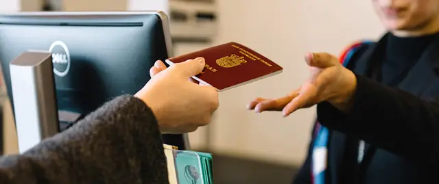 Passport and visa
