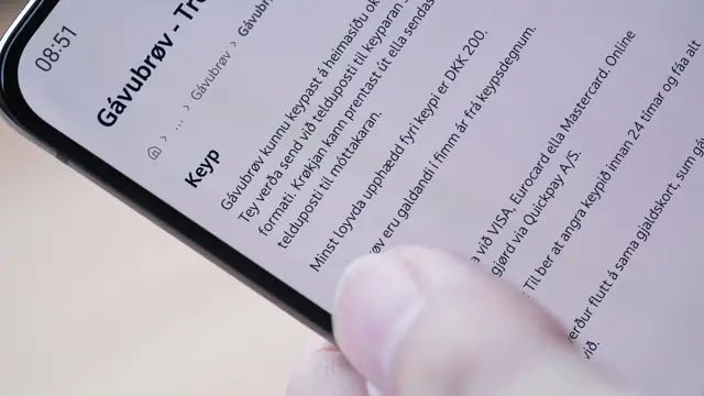 Gift cards - Terms and conditions